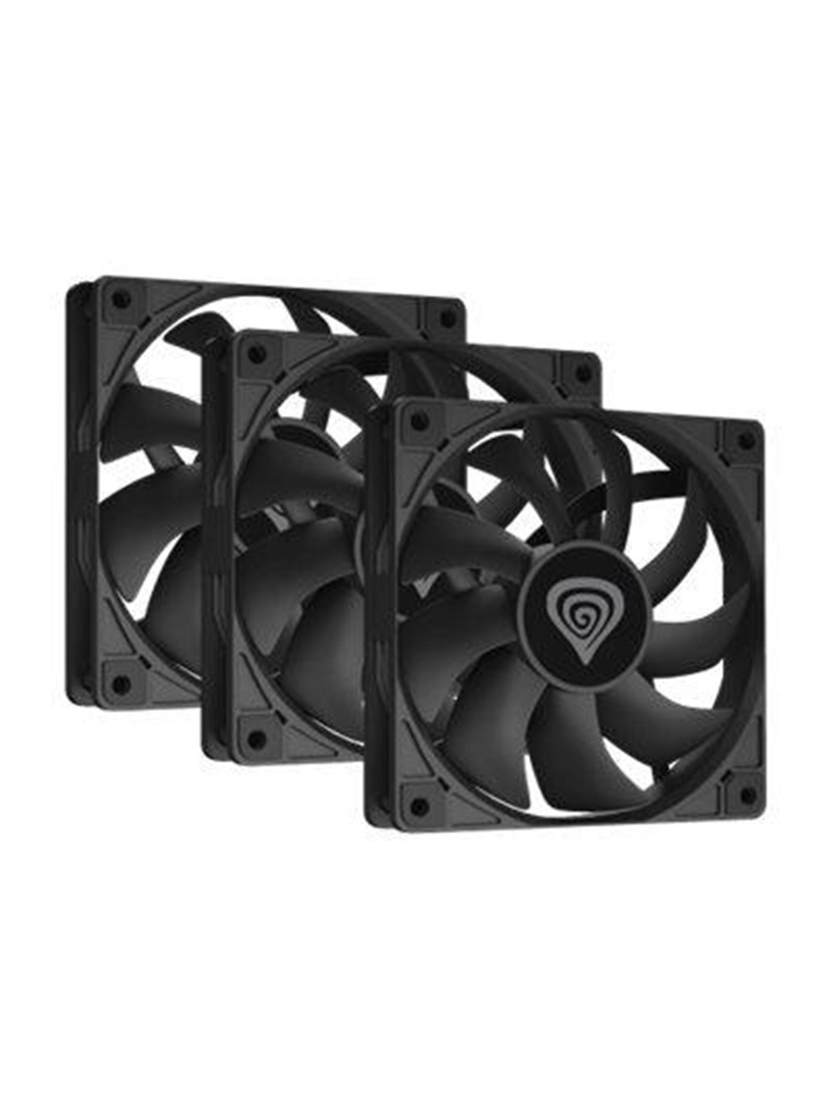 Genesis Oxal 120 - case fan - Gehäuselüfter - 120mm - Schwarz