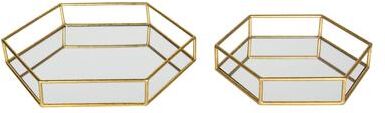 Kate and Laurel Felicia Decorative Mirrored Tray