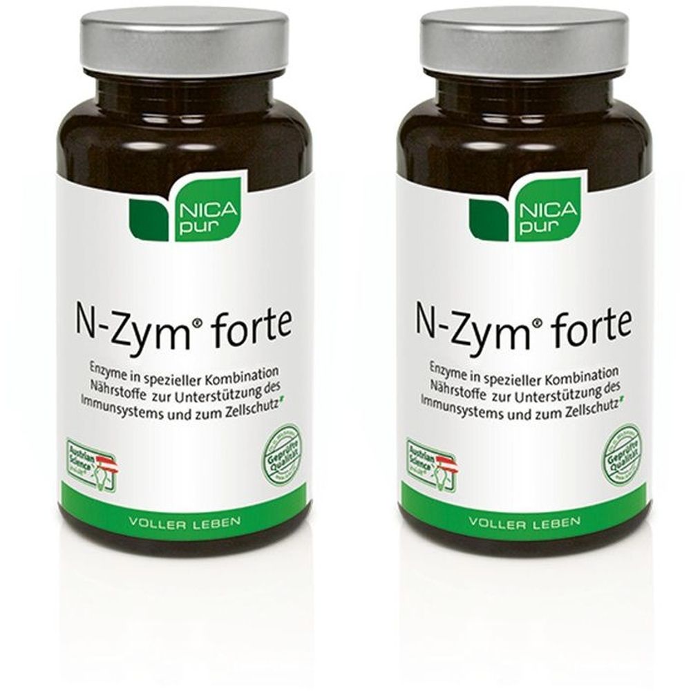 Nicapur N-Zym forte Kapseln 2x 2x90 St