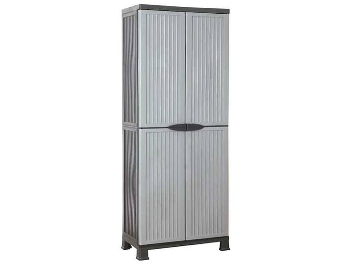 Remise Armoire avec stockage - Gris - Armoire - en plastique - 68x39x171 5cm_ewl62y