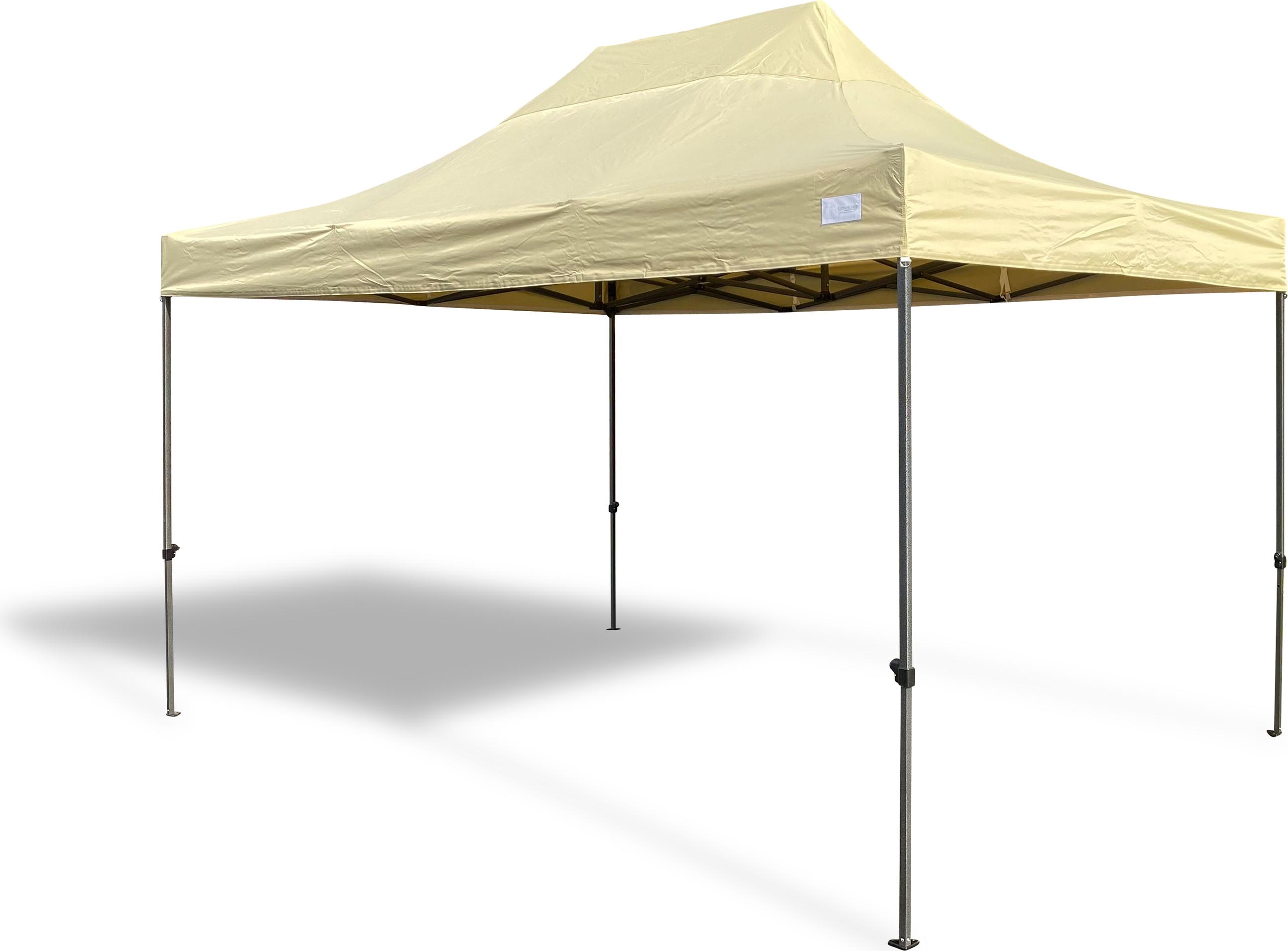 Grasekamp Faltpavillon 3x4,5m Modena beige extra starkes Gestell