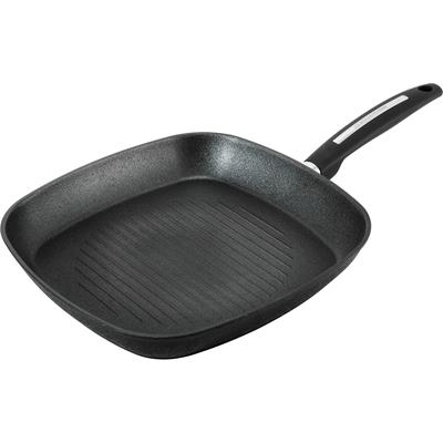Steakpfanne CS KOCH-SYSTEME "Münster", schwarz, B:32cm L:32cm Ø:32cm, Pfannen, Induktion