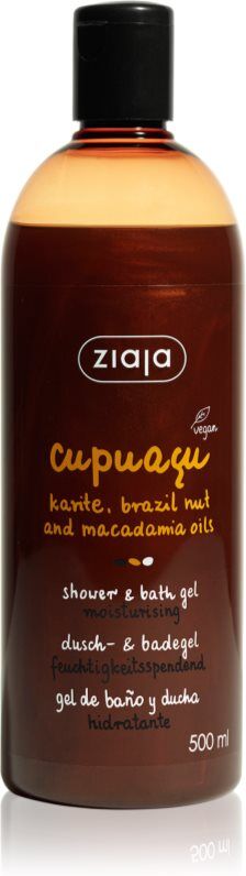 Ziaja Cupuacu gel douche et savon de bain aux cristaux 500 ml
