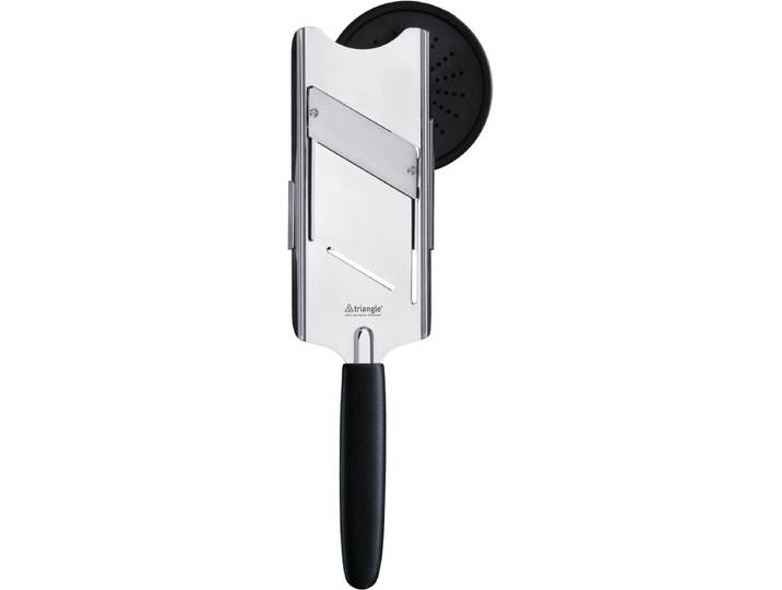 Triangle Professionele Truffelschaaf – RVS 15 cm – Zwart Kunststof Heft