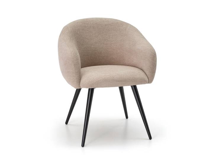 Sessel Herby beige 64x78.5x63 cm