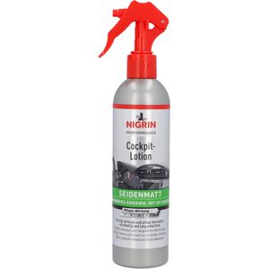 Nigrin Cockpitspray Performance Cockpit-Lotion, seidenmatt, mit UV-Schutz, 300ml