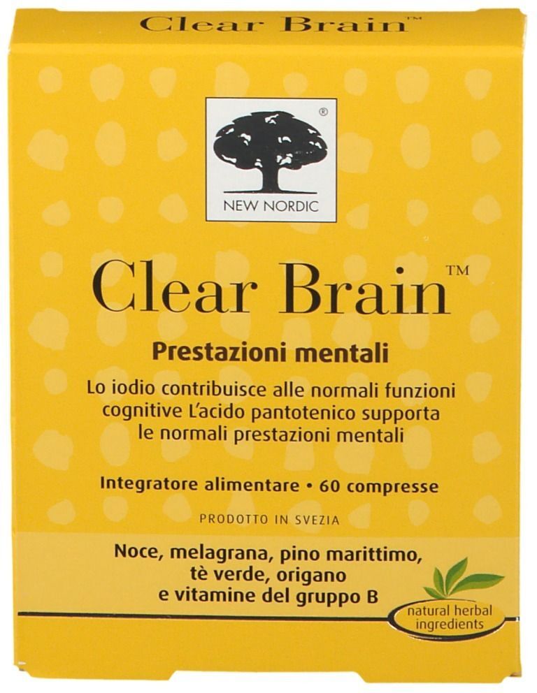 NEW NORDIC Srl New Nordic Clear Brain, Compresse