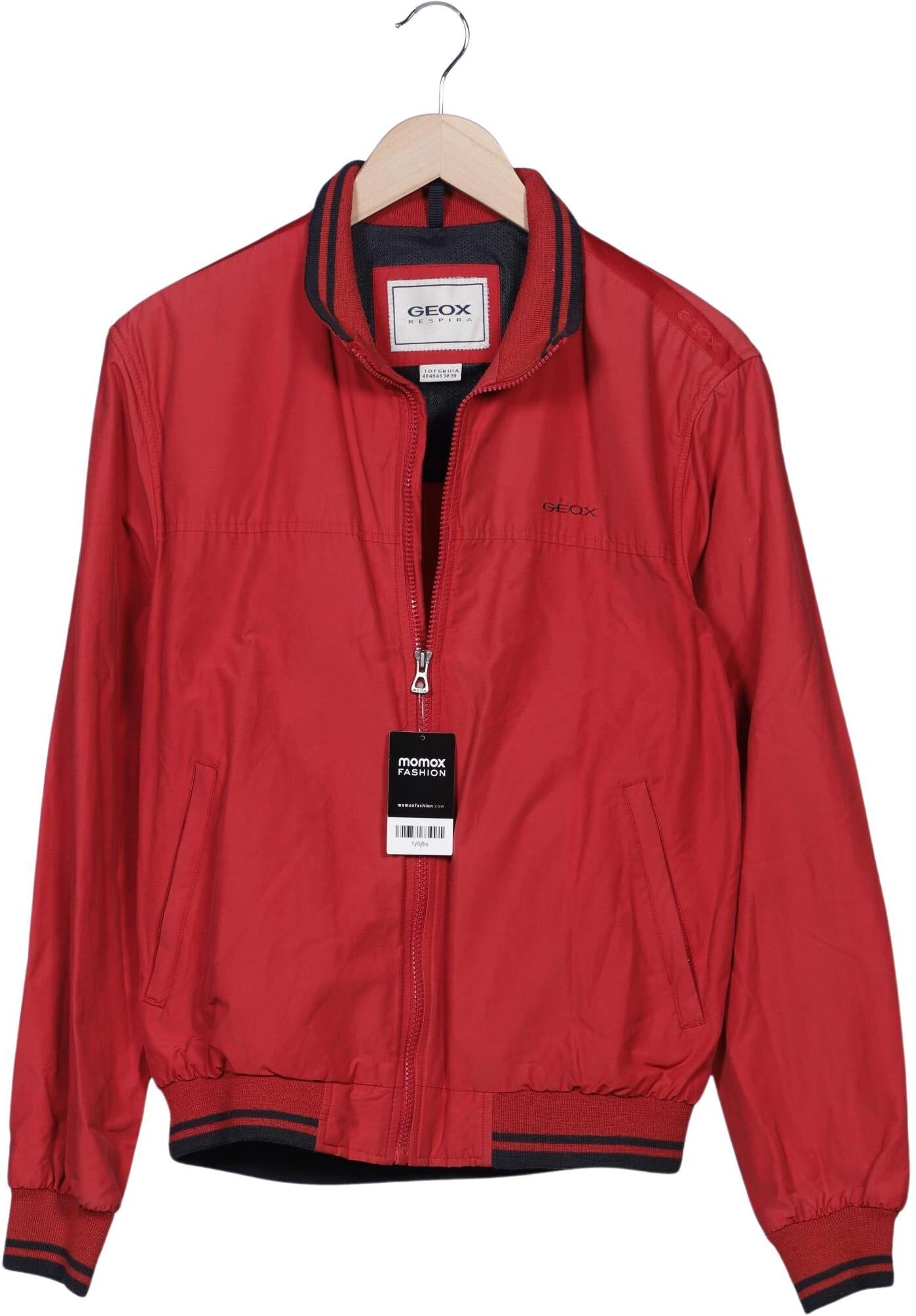 Geox Herren Jacke, Rot, Gr. EU 48, kein / Etikett - Second Hand