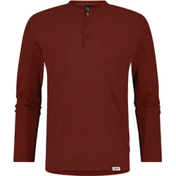 Dassy Henley Serengeti - gebranntes ziegelrot - M