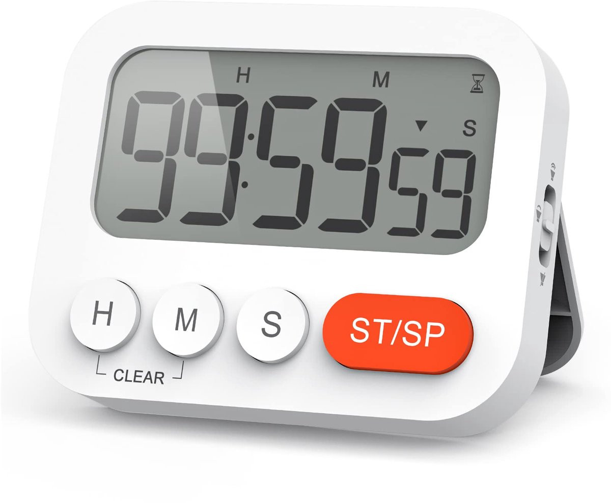 Digitale Keukentimer met Stopwatch en 24-uurs Klok