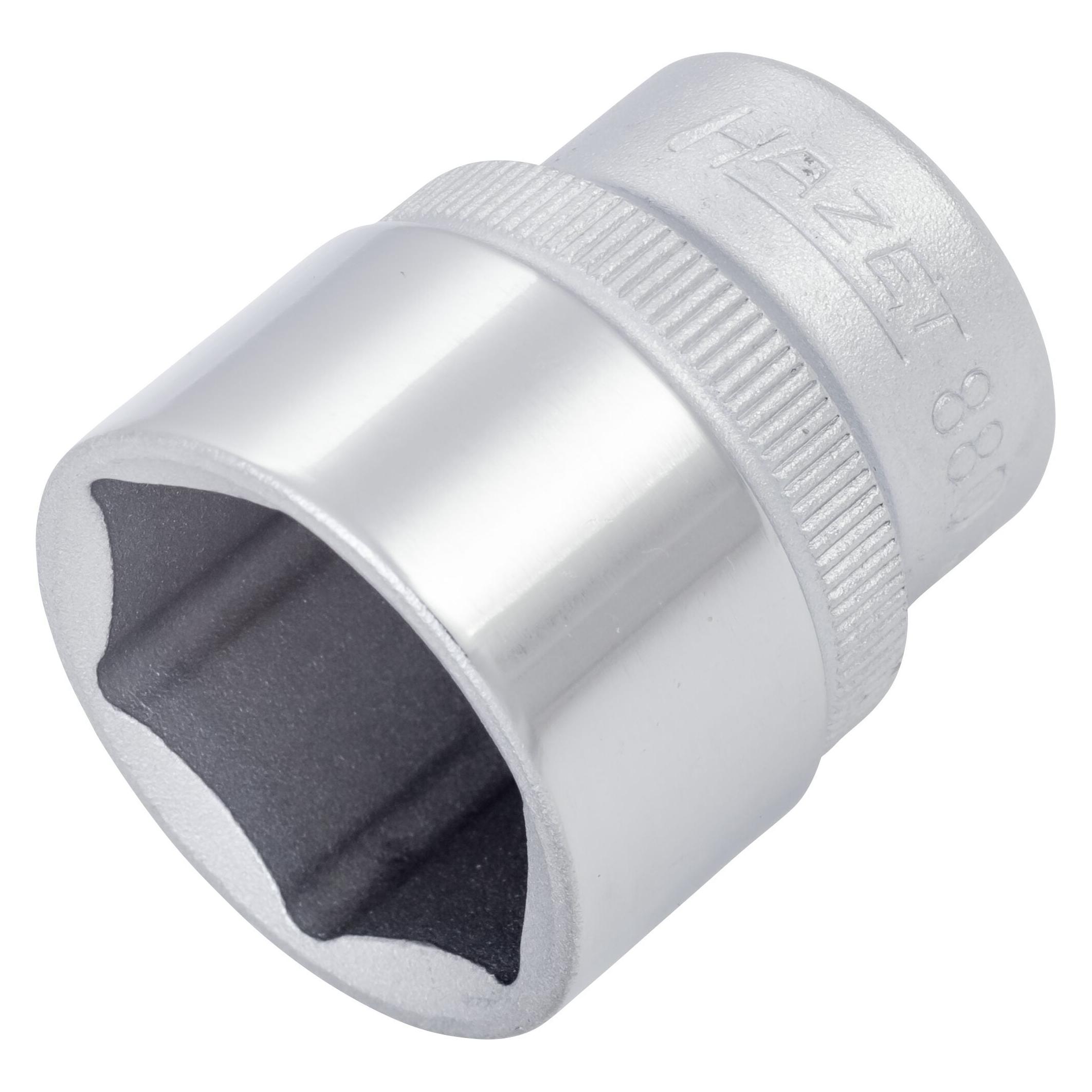 Hazet Steckschlüsseleinsatz Sechskant 880-21 Vierkant10 mm (3/8 Zoll) Aussen Sechskant-Tractio... (21 mm) (880-21)