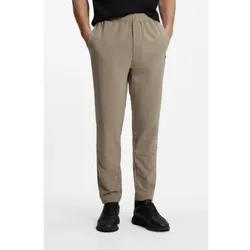 BOSS für Herren. 50558503 Hose aus Stretch-Mesh-Gewebe grün (XS), Lässig, Polyester