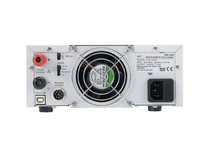 Voltcraft Alimentation de laboratoire\, réglable PPS-16005 1 - 36 V/DC 0 - 10 A 360 W 2 x USB\, Remote programmi (PPS-16005)