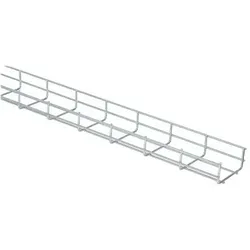 Gartenzaun, GITTERBAKKE 120 MM RUSTFRI 2,5 M MP-722R