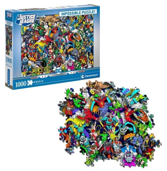 Clementoni Justice League superheldenpuzzel 1000 stukjes