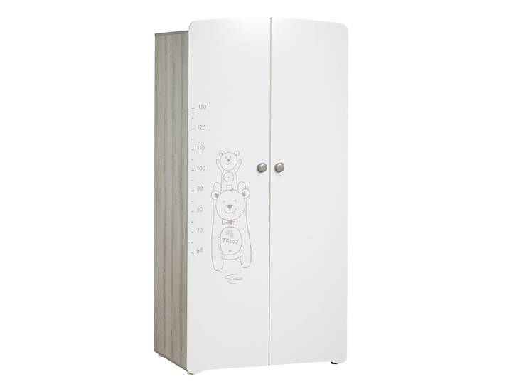 Armoire chambre bébé 2 portes TEDDY
