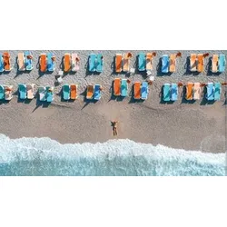 Bild BEACH S (BHT 180x100x4 cm) - bunt - BHT 180x100x4 cm