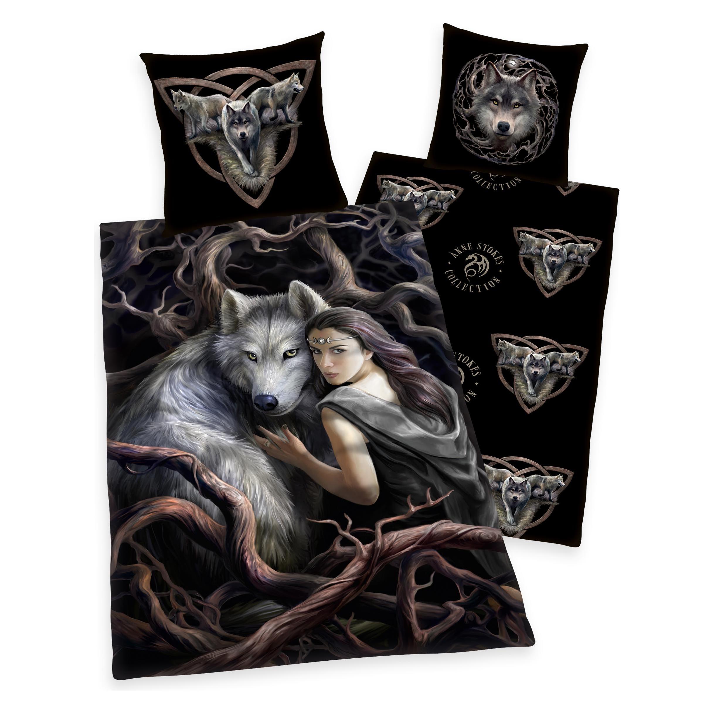Herding Anne Stokes Bettwäsche (135 x 200 cm, 80 x 80 cm) (44812 03.050)