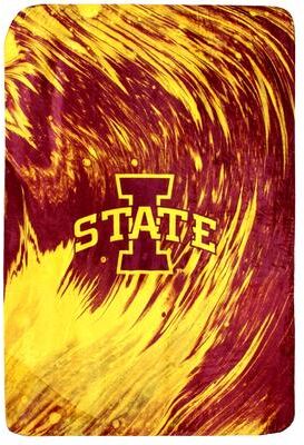 College Covers Iowa State Cyclones Sublimated Soft Throw Blanket