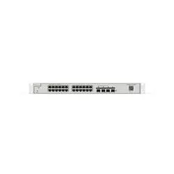 Ruijie SWITCH REYEE RG-NBS5100-24GT4SFP-P 5-PORT 10/100 MBPS DESKTOP SWITCH (24 Ports), Netzwerk Switch, Schwarz