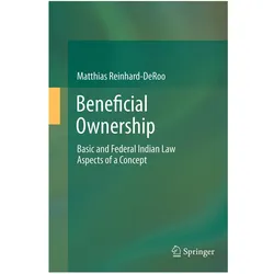 Beneficial Ownership, Fachbücher von Matthias Reinhard-DeRoo