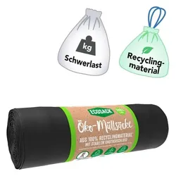 ECOSACK 240 L Bio-Müllbeutel schwarz schwarz, 12.5x81.5 cm