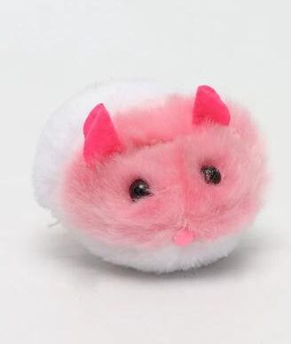 Uplift Picks Interactive Plush Mouse Cat Toy Shaking Movement Kitten Toy For Indoor Hunting Play pink