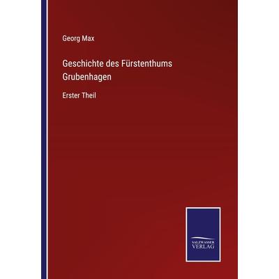 Geschichte des Fürstenthums Grubenhagen, Taschenbuch von Georg Max, Outlook, 978-3-375-02808-4