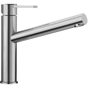 BLANCO Küchenarmatur AMBIS 523118, Edelstahl, Hochdruck, 360° schwenkbar