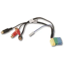  6 pol. Mini ISO-Stecker auf 4-Cinch Buchsen CHP 