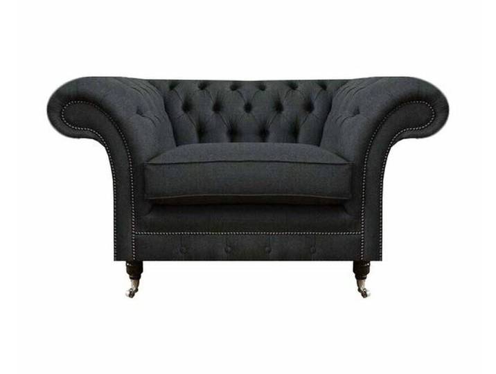 JVmoebel Chesterfield-Sessel Designer Textilsessel im Chesterfield-Stil mit edler Polsterung (Sessel), Made in Europa