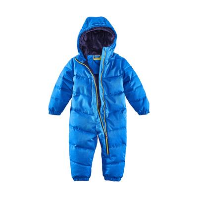Schneeoverall KILLTEC "Karter Mini", Mädchen, Gr. 98/104, Normalgrößen, blau (royalblau), Obermaterial: 100% Polyester.Futter: 100% Polyester.Füllung: 100% Polyester, Overalls, Schneeanzug: wasserabweisend, winddicht, warm, leicht anzuziehen