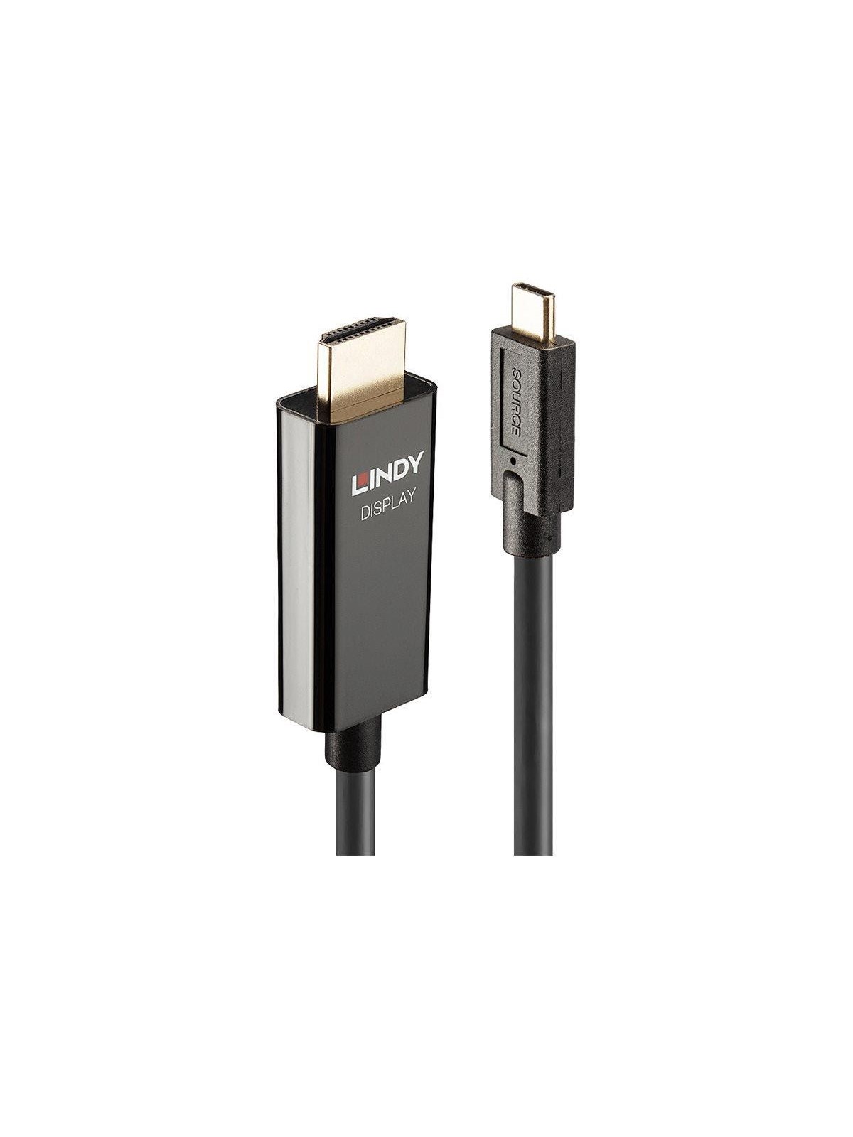 Lindy adapter cable - HDMI / USB - 10 m