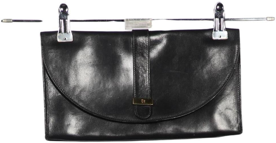 Aigner Damen Handtasche klein, Schwarz, kein / Etikett - Second Hand