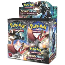 Pokemon Sonne und Mond - Nacht in Flammen Display mit 36 Booster