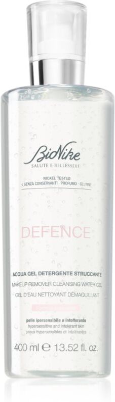 BioNike Defence soothing makeup gel remover for sensitive and intolerant skin 400 ml