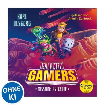 Galactic Gamers (Band 2) - Mission: Asteroid - Karl Olsberg, Audio, 9783949473159