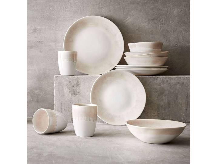 Bol - Lot de 4 Ø 19cm Beige/Beige