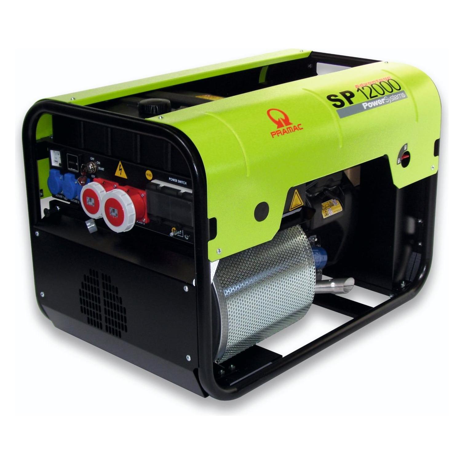 Pramac Stromerzeuger SP 12000 THB ISO AVR IP54 230V oder 400V Benzin Elektros... (PD133TH2Y00)