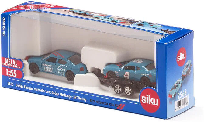 Dodge Charger avec Dodge Challenger SRT Racing - Siku