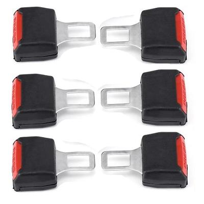 6 stücke auto sitz gürtel clip verlängerung stecker auto sicherheit sitz lock schnalle sitz gürtel clip extender konverter zubehör