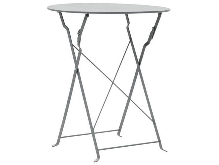KAI Ensemble de bistro d'extérieur 3 pcs Gris Acier