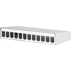 METZ CONNECT AP-Gehäuse leer E-DATmodul 12er rws 130861-1202-E