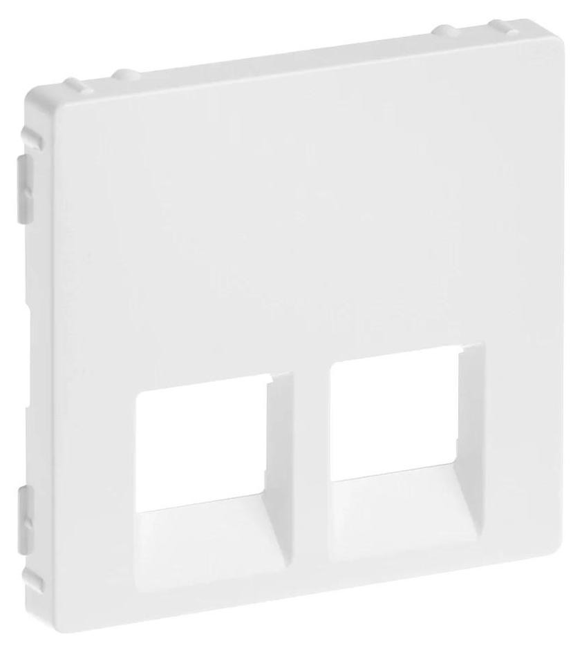 Legrand Valena Life wandcontactdoos type RJ11/RJ45, 2 voudig, ultra wit