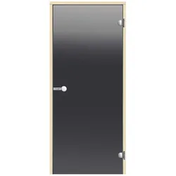 Saunatür Harvia Frame - Pinie / Glas Grey/ 70 x 190