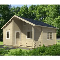 Palmako Ferienhaus Emily 40,1 + 5,2 m2 - 70 mm
