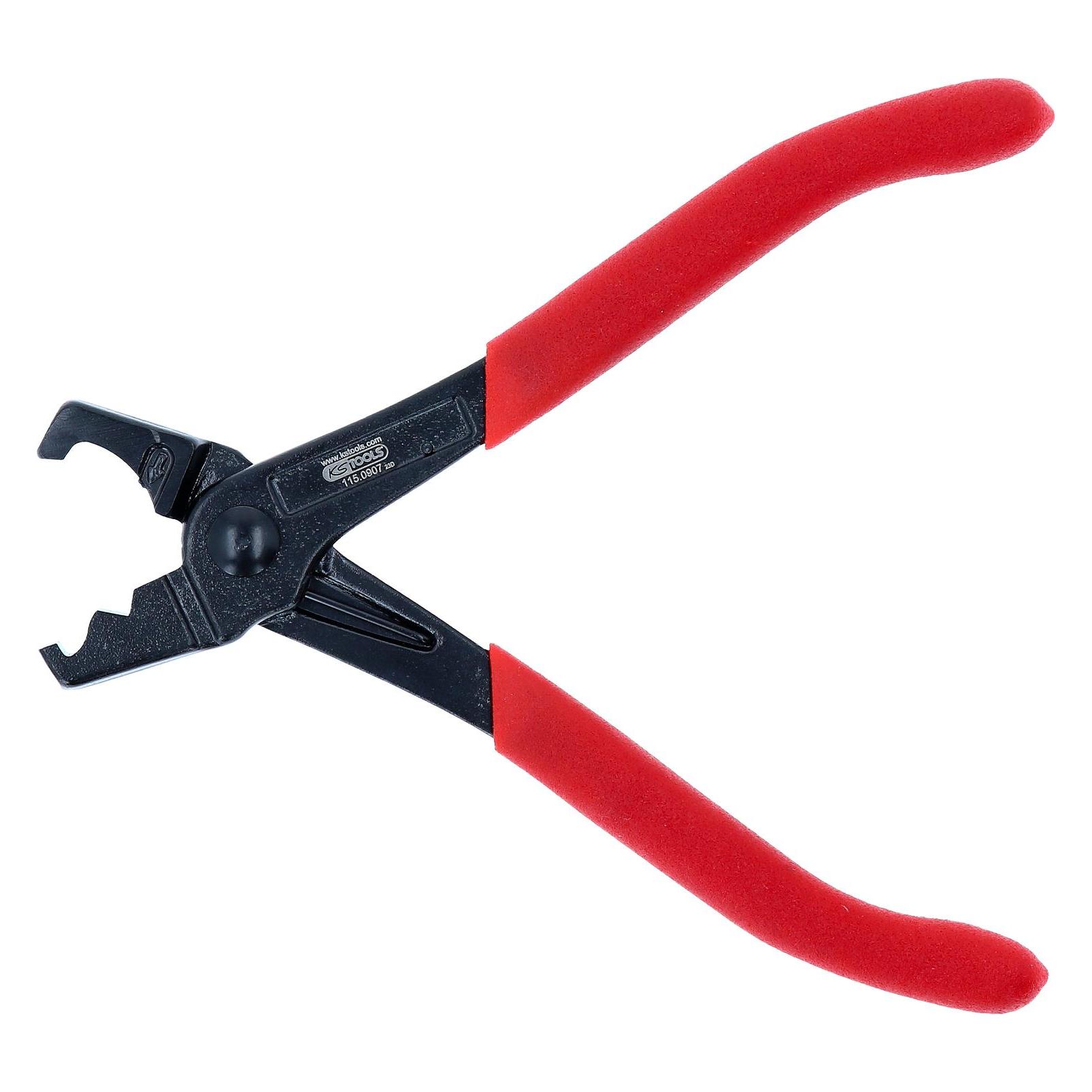 KS Tools Schlauchschellenzange für selbstverriegelnde Schellen (180 mm) (115.0907)