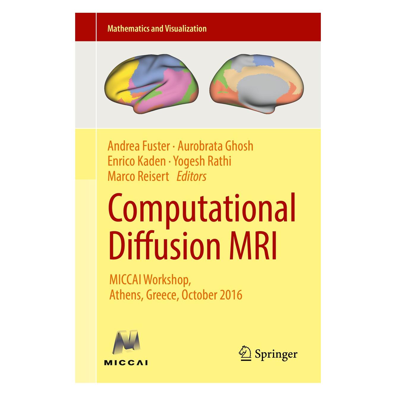 Springer Computational Diffusion MRI (9783319541297)