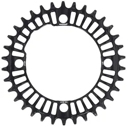 RADOXX COMPONENTS Kettenblatt MTB 4-Arm LK 104 mm | schwarz | 34 Zähn