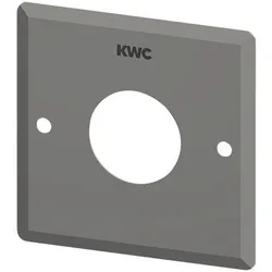 KWC Aquarotter Edelstahlabdeckplatte, 110x110 mm, Bohrung für Betätigung, 2000105589, 2000105589 2000105589